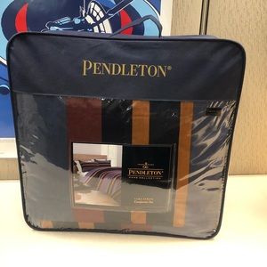 Pendleton Lake Stripe Comforter Set